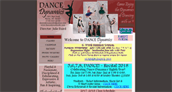 Desktop Screenshot of dancedynamicsllc.com